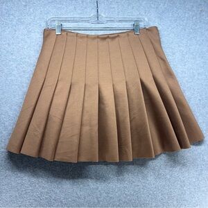 Forever 21 Camel A-Line Skirt